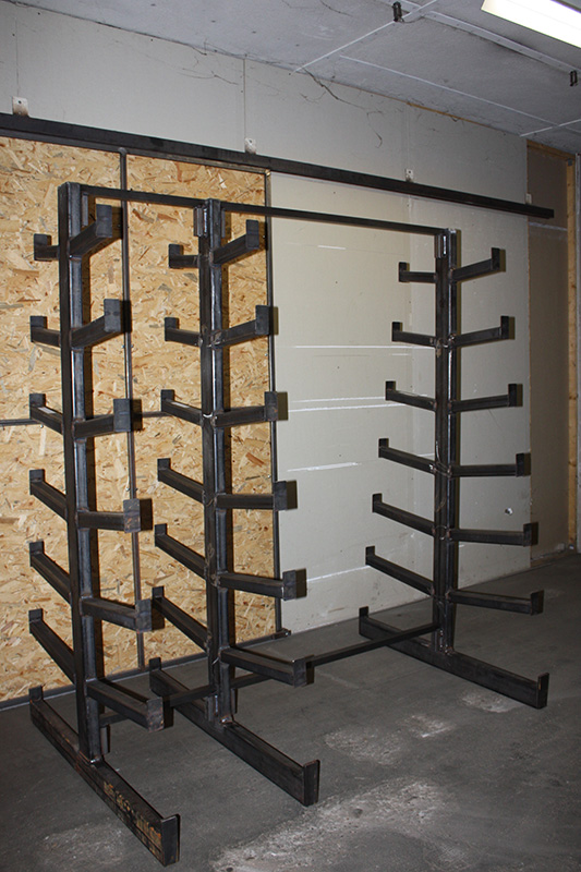 Fabrication d’un rack matière